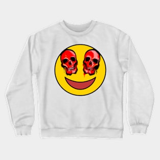 SKULL AT THE FIRST SIGHT Crewneck Sweatshirt